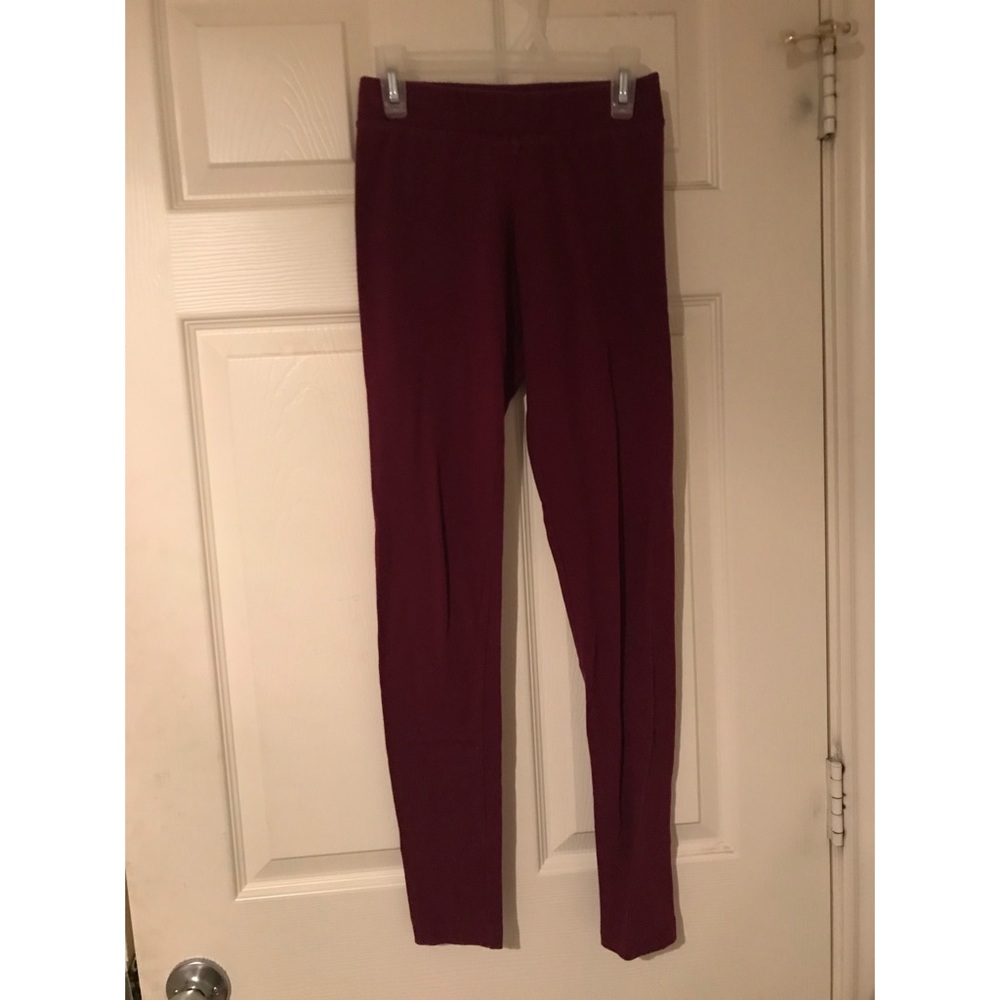 Aeropostale Maroon Leggings